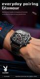 Luxury Classic Quartz Man Watch with High Quality Leather Strap Waterproof Business Wristwatch