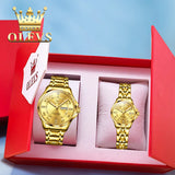 New Luxury Brand Classics Dual Calendar Waterproof Wristwatches for Men and Women - Couple Watches