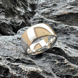 Shiny White Gold Color 2/3/4/5/6/7/8/10mm Tungsten Carbide Rings for Men Women