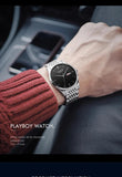 New Famous Brand High Quality Mechanical Stainless Steel Classic Waterproof Business Men's Watches