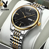 Original Luxury Brand Automatic Mechanical Watches for Men Classic Stainless Steel Date Week Waterproof Wristwatches