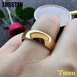 New Arrivals 2-8MM Domed Polished Tungsten Comfort Fit Men Women Wedding Rings - Popular Jewellery - The Jewellery Supermarket