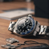 LUXURY DESIGN V3 GMT Mechanical Ceramic bezel Sapphire Crystal Stainless Steel Waterproof Automatic ﻿Mens Watches