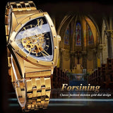 New Arrival Luxury Triangular Watch, High Value Luxury Mechanical Watch - Triangular Personalized Men's Watch
