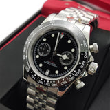 New VK63 Automatic Movement Steel Quartz 20bar Waterproof Diving Men's Watch