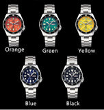 MIYOTA 2035 Luminous Sports Steel 200M Waterproof Sapphire Quartz Dive Watch