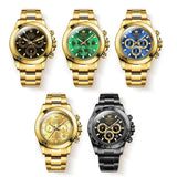 New Luxury Luminous Waterproof  Automatic Original Mechanical Watches For Men with Week Calendar - Ideal Gifts