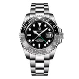 Luxury Famous Brand Sapphire Glass AR Coating Automatic with New Japan NH34 GMT Men Mechanical Watches for Men
