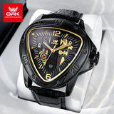 New Arrival Luxury Brand Men's Watches Triangle Big Dial Waterproof Watches for Men