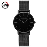Best Price Elegant Women Watches Japan Quartz Movement Waterproof Rose Gold Stainless Steel Mesh Ladies watches