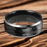 Plane Hammer With Beveled Edge Treatment New 6/8mm Tungsten Carbide Rings