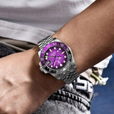 Top Brand 40mm Mechanical Watch Sapphire Glass 100M Waterproof Automatic Wristwatch