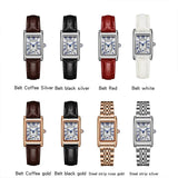 Luxury Design Rectangular Quartz Ladies Watches Creative Waterproof Wristwatches for Women - Ideal Gifts