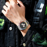 Automatic Mechanical 2260 50M Waterproof Helium Valve Sapphire Man Dive Watch