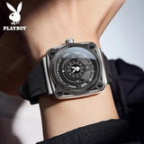 Fashion Trend High Quality Top Brand Quartz Watches, Original Silicone Strap Waterproof Luminous Wristwatches