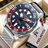 Top Brand Luxury Automatic Watch For Men - Military Waterproof Men's Mechanical Fashion Business Wristwatches