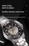 Maserati Hollowed Out automatic Mechanical Watch Europe and the United States Big Dial Leisure Business Wrist Watch