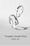 New Comfort Fit High Polished Romantic Tungsten Wedding Rings for Men and Women, Fashion Jewellery for Couples