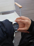 Original Luxury Maserati Men's Watch SFIDA Challenge Series Luxury Business Trendy Black Gold Steel Belt Watch