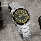 Luxury Men's Quartz Watch 200m Waterproof BGW9/C3 Super Luminous Divering Watches Ceramic Bezel Men Analog Watches