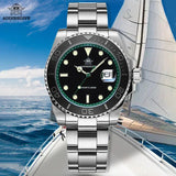Top Brand Diver 41mm Luxury Quartz Watch 200m Diving Sport Stainless Steel Bezel Super Luminous Men's Watches