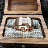 Polished Brushed Flat 10MM 12MM Classic Tungsten Men Women Wedding Ring Comfort Fit