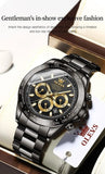 New Luxury Luminous Waterproof  Automatic Original Mechanical Watches For Men with Week Calendar - Ideal Gifts