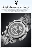 Luxury Top Brand Casual Business Watches - Stainless Steel Waterproof Quartz High Quality Men's Watches