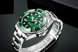 Top Brand Fashion Men's Sports Automatic Mechanical Watch - NH35 Stainless Steel Sapphire Waterproof Wristwatch