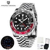 New LUXURY DESIGN Top Mechanical Automatic Watch Sports Rubber Diver Series Watch Luminous Date Display Wristwatches