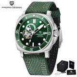 Luxury Brand Sports Mechanical Watch Fashion Sapphire Glass 200M Waterproof Automatic Wristwatches