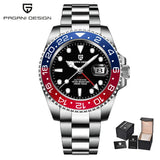 LUXURY DESIGN V3 GMT Mechanical Ceramic bezel Sapphire Crystal Stainless Steel Waterproof Automatic ﻿Mens Watches