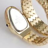 Fabulous Hot Sale Luxury Stainless Steel Creative Watch Strap Quartz Wristwatch Fashion Snake Watch for Women