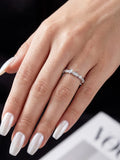 Charming Round VVS1 D Colour Moissanite Diamond Fine Jewellery Ring