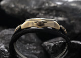 New Personalized Fashion Triangle Hollow Men's Mechanical Watch - Leisure Retro Fully Automatic Mechanical Watch