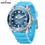 New Solar Powered Luxury 316L Stainless Steel Case Waterproof 300M Quartz Dive Watch