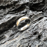 Shiny White Gold Color 2/3/4/5/6/7/8/10mm Tungsten Carbide Rings for Men Women