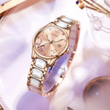 Luxury Brand Musical Note Ceramics New Watches For Women - Fashion Ladies Casual Female Quartz Watches