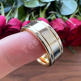 Beautiful Polished Brushed Finish 6MM 8MM Men Women Wedding Tungsten Carbide Rings