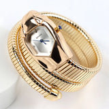 New Arrival Silver Classic Snake Shape AAA Quartz Women's Elegant Watch - Fashionable High Grade Ladies Watch