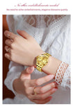 New Elegant Original Stainless Steel Waterproof Luminous Date Fashion Quartz Watches for Ladies