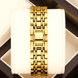 New Arrival Luxury Brand Hot Sale Gold Colour Zircon Crystals Diamonds Gorgeous  Box Design Watch - Ideal Gift
