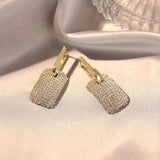 New Fashion Trend Unique Design Elegant Exquisite Light Luxury Black Zircon Crystals Geometric Earrings - Female Party Jewellery - The Jewellery Supermarket