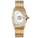 Luxury Classic Brand Multicolour Triangle Quartz Wristwatches -  Dial wth Roman Numerals Business Mens Wristwathes