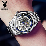 Luxury High Quality Top Brand Stainless Steel Automatic Mechanical Original Fashion Business Watches for Men