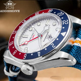 20Bar BGW9 Luminous Swiss Ronda 515-24H GMT Quartz Dive Stainless Steel Watches