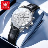 Luxury Fashion Brand Waterproof Luminous Multifunctional Chronograph Quartz Ladies Watches With Box - Ideal Gifts