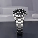 Top Brand New Men's Mechanical Watch NH35 Automatic Men's Sapphire Glass Ceramic Bezel Stainless Steel 10BAR Watch