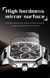 Luxury Classic Quartz Man Watch with High Quality Leather Strap Waterproof Business Wristwatch
