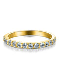 Admirable VVS1 D Colour Moissanite Diamond Stackable Solitaire Ring
